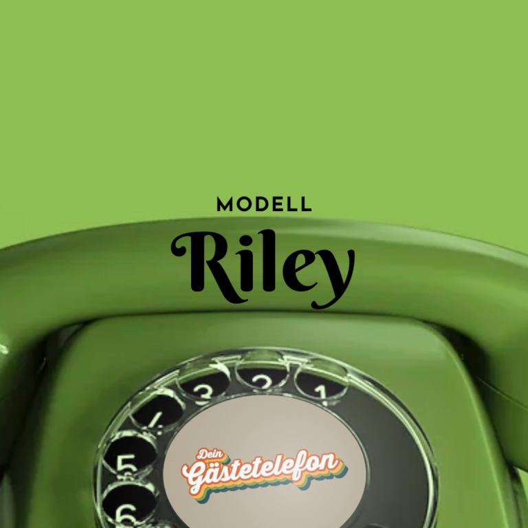 Vintage-Telefon Riley, Ansicht 2